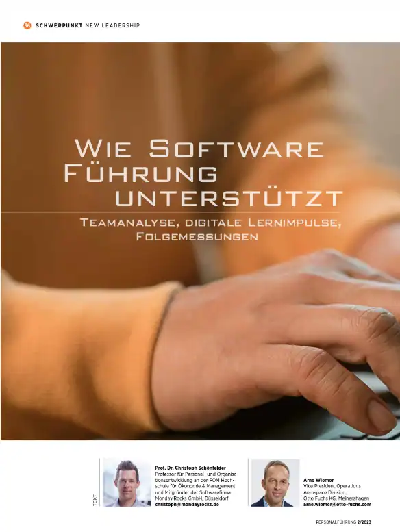 Titelbild des Use Cases Wie Software Führung unterstützt am Beispiel des Kunden Otto Fuchs