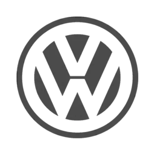 VW Logo grau