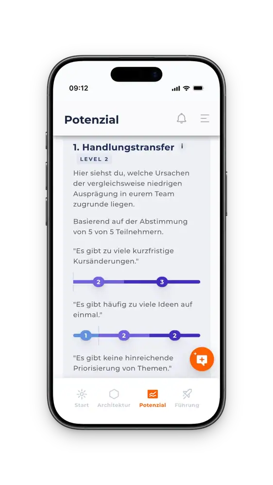 Ursachenanalyse in der App